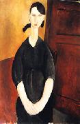 Amedeo Modigliani Paulette Jourdain Spain oil painting artist